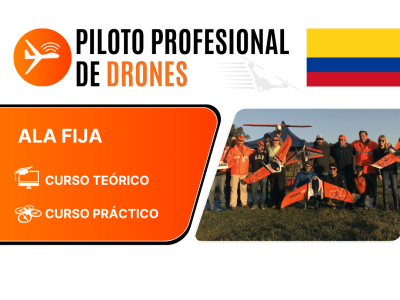Drones tipo Ala Fija Colombia