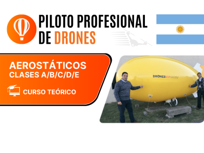 Drones tipo Aerostáticos (A-B-C-D-E)
