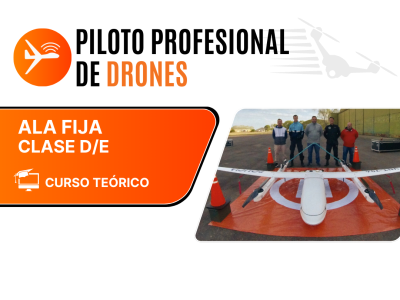 Drones Ala Fija VTOL D-E