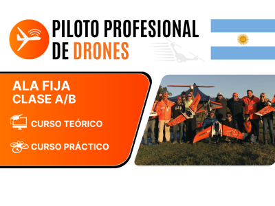 Drones tipo Ala Fija (Clase A-B)