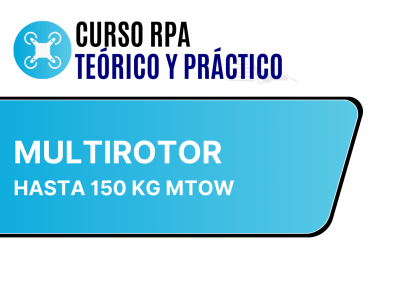 Drones tipo Multirrotor (MTOW<200 KG)